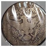 1907,1913D Barber Quarters 25c