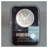 1896 Morgan $1 BU Encaps