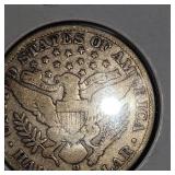 1912 D Barber Half Dollar 50c