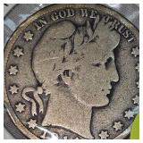 1914 S Barber Half Dollar 50c