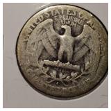 1934D, 1936S, 1937D, Washington 25c