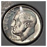 1950,1950 D, BU, Roosevelt Dimes 10c
