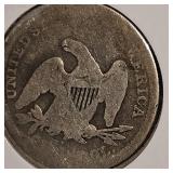 1853,1854,1858 Seated Liberty Halfs 50c