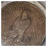 1934 S PCGS VF20 Peace Dollar $1
