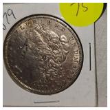 1879 Morgan Dollar $1