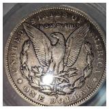 1879 O ANACS VF20 Details, Morgan $1