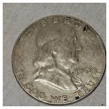 1954,62 Franklin Halfs 50c(2)