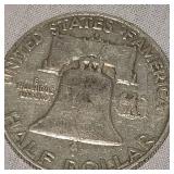 1954,62 Franklin Halfs 50c(2)