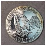 1987 American Prospector Engelhand 1 oz Round