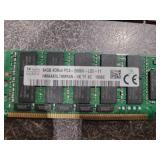 Lot of Used 128GB Of Ram (602521) Two 64GB DDR4 ECC Memory, UNTESTED/AS IS