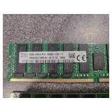 Lot of Used 128GB Of Ram (602522) Two 64GB DDR4 ECC Memory, UNTESTED/AS IS