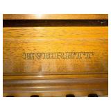 Everett Upright Piano With Counter-Balancing Metal Levers - 40H x 58W x 25D In