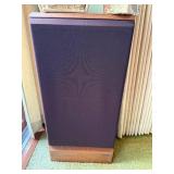 Two Advent Floor-Standing Speakers - Vintage Wood Cabinet