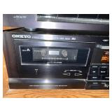 Onkyo TX-830 Tuner Amplifier & TA-RW470 Cassette Deck (Deck A/B) Vintage Hi-Fi System