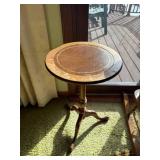 Rocking Chair & Round Side Table - Vintage Wood
