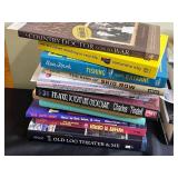 Assorted Books - 3 Stacks, Paperback & Hardcover