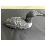 F. Carpenter 1973 Wooden Duck Decoy; Russian Nesting Dolls; Crystal Candy Jar; Vintage Glassware