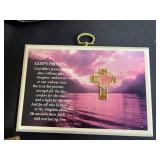 Alaska The Last Frontier Needlepoint Map - Framed Wall Art & Butterfly Print