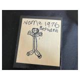 Alaska The Last Frontier Needlepoint Map - Framed Wall Art & Butterfly Print