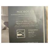 Lot of Throws & Blankets Inc Charter Club Microlux Silver Collection Standard/Queen Pillow