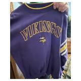 Minnesota Vikings Jersey Majestic XL; Assorted Tops & Hats & Charter Club MicroLux Bedding