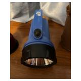 Binoculars, ACE Blue Handheld Spotlight - Red Camping Lantern & Leather Carry Case