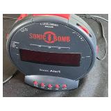 Crafts Lot Inc Cross-Stitch Kit, Yarn Needles, Sewing Kit, VTG Portable Clock & More