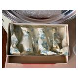 Silver-Plated Round Tray with Ornate Border - Glassware & Bar Accessories