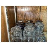 Clear Glass Tumblers - Assorted Drinking Glasses Set