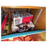 Jigsaw Puzzles & Board Games - ColorKu 1000-Piece, County Fair 300, Mille Bornes, Cribbage - completeness unverified