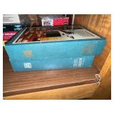 Jigsaw Puzzles & Board Games - ColorKu 1000-Piece, County Fair 300, Mille Bornes, Cribbage - completeness unverified