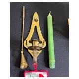 Moose Lodge Miniatures Set - Rustic Cabin, Birdhouse, Tiles & Candle Tools