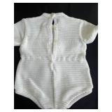 Christening Outfits - White Lace Gown, Pink Dress, Knit Romper, Bonnet