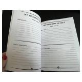 Assorted VTG Household & Personal Care Items - TWINS Pillow, My Final Wishes Book, Kleenex Tissues Holder, Soap Holder