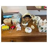 1968 Besweck Pirate Head - Vintage Trinkets & Collectibles Lot