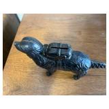 Dog-Themed Gift Bundle w Metal Black Dog Figurine, Marley & Me, Aunty Acid Calendars, 365 DOGS Calendar, Good Humor Jokes, Tote Bag