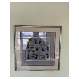 Needlepoint Art Panels - Framed Animal Scenes