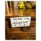 Dresser Chest - 49 in H x 35 in W x 18 in D, 2-Door Upper Cabinet - contents not inc