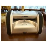 Data Destroyer Desktop Data Destruction Device with Vintage Lamp & Sailboat Sculpture