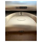 Data Destroyer Desktop Data Destruction Device with Vintage Lamp & Sailboat Sculpture