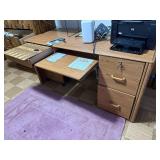 Woodgrain Desk 59W x 24D x 29H - Desk Only