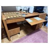 Woodgrain Desk 59W x 24D x 29H - Desk Only
