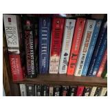 Oak Wood 4-Door Bookcase Cabinet with Locking Doors & Tons of Books Inc!