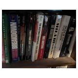 Oak Wood 4-Door Bookcase Cabinet with Locking Doors & Tons of Books Inc!