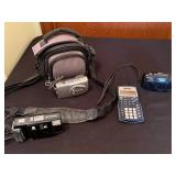 Minolta Freedom III AF, Freedom II & Multi AF Cameras, Olympus D-550 Zoom, TI-30X IIS Calculator