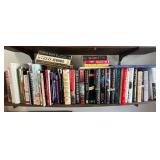 Vince Flynn Thriller Collection - Assorted Paperback Books on Shelf