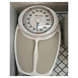 Health o meter Scale with ProSpirit Purple Ankle Weights - 2-Piece Set