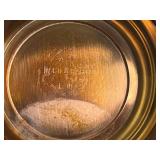 Reed & Barton 241 Enamel Bowls - 2-Piece Set, Red & Blue