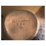 Reed & Barton 241 Enamel Bowls - 2-Piece Set, Red & Blue