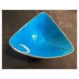 Reed & Barton 241 Enamel Bowls - 2-Piece Set, Red & Blue